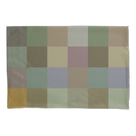 ブロックはっきりしたとストライプ1 Pillowcase 枕カバー