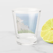 ブロックアイランドブラフス – ロードアイランド、ブロックアイランド ショットグラス (裏面)