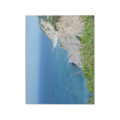 ブロックアイランドブラフス – ロードアイランド、ブロックアイランド ノートパッド (回転)