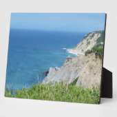 ブロックアイランドブラフス – ロードアイランド、ブロックアイランド フォトプラーク (側面)