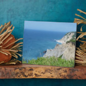 ブロックアイランドブラフス – ロードアイランド、ブロックアイランド フォトプラーク (側面)