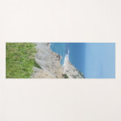 ブロックアイランドブラフス – ロードアイランド、ブロックアイランド ヨガマット (正面(横))