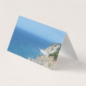 ブロックアイランドブラフス – ロードアイランド、ブロックアイランド 名刺 (裏面)