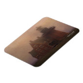 ブロックアイランドライトハウスフォトマグネット マグネット (左側)