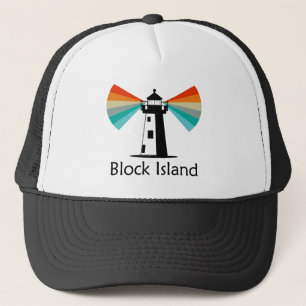 ブロックアイランドライトハウスレインボー キャップ