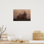 ブロックアイランドライトハウス ポスター (キッチン)