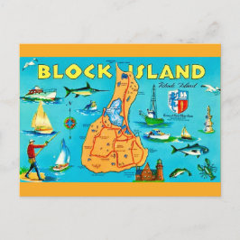 ブロックアイランド・ロードアイランド州 ポストカード