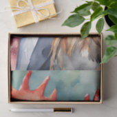 ブロックオートクチュール:デコページのファッショナブルな鶏 薄葉紙 (ギフト)