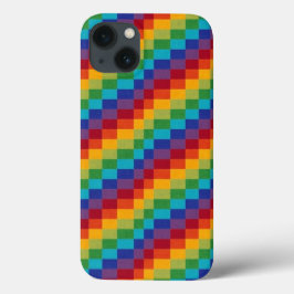 ブロックカラフル iPhone 13ケース