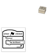 ブロックコーディングスタンプ ラバースタンプ (押印)