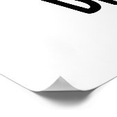 ブロックスターおもしろいブロコリーロックスターPUn ポスター (角)