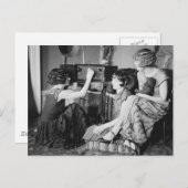ブロックス姉妹： 1920年代 ポストカード (正面/裏面)