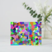 ブロックタイルはがき ポストカード (スタンド正面)