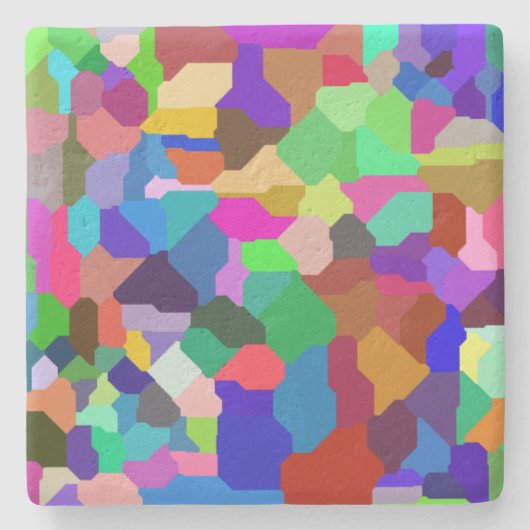 ブロックタイル石灰岩コースター ストーンコースター (正面)