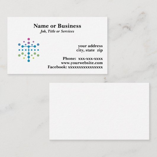 ブロックチェーン 名刺 (正面/裏面)