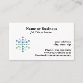 ブロックチェーン 名刺 (正面)