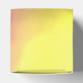 ブロックチェーン：抽象芸術ピンク、黄、黒、白 フェイバーボックス (上部)