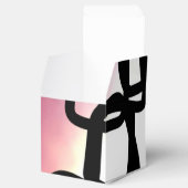 ブロックチェーン：抽象芸術ピンク、黄、黒、白 フェイバーボックス (オープン)