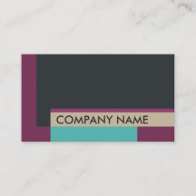 ブロックデザインブラックパープルティール（緑がかった色）