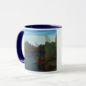 ブロックハウスの灯台11のozのマグ マグカップ (正面左)