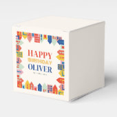 ブロックハウスニュートラルバースデーパーティー フェイバーボックス (正面サイド)