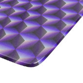 ブロックパターン抽象芸術 カッティングボード (角)