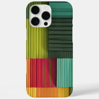ブロックパターン iPhone カー 16 Pro Maxケース