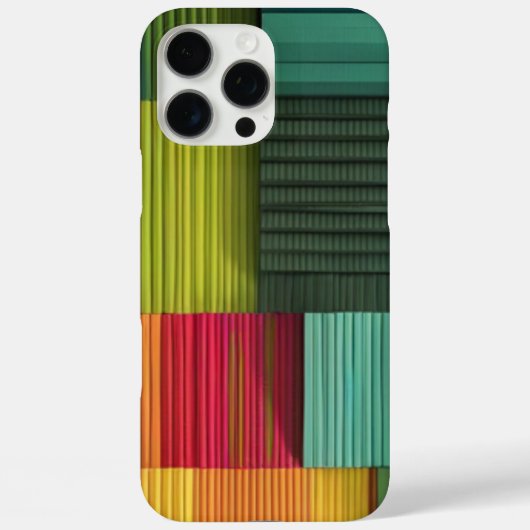 ブロックパターン iPhone カー Case-Mate iPhoneケース (裏面)