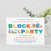 ブロックパーティの招待状 招待状 (スタンド正面)