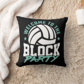 ブロックパーティーおもしろいー クッション (ブランケット)