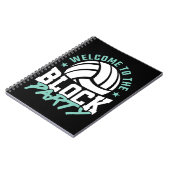 ブロックパーティーおもしろいー ノートブック (左側)