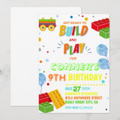 ブロックパーティーの招待状, ブロックパーティー 招待状 (正面/裏面)