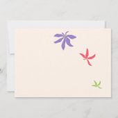 ブロックパーティー | サマー パーティーの招待状 招待状 (裏面)