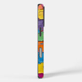 ブロックパーティー:抽象芸術Impasto Case-Mate iPhoneケース (裏面 / 右)