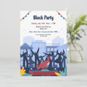 ブロックパーティー 招待状 (スタンド正面)