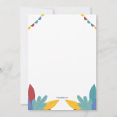 ブロックパーティー 招待状 (裏面)