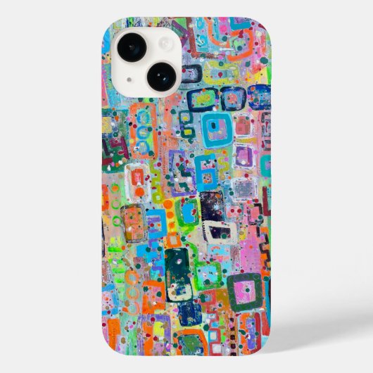 ブロックパーティー iPhone カーケース Case-Mate iPhoneケース (裏面)