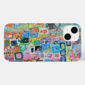 ブロックパーティー iPhone カーケース Case-Mate iPhoneケース (裏面 (横))