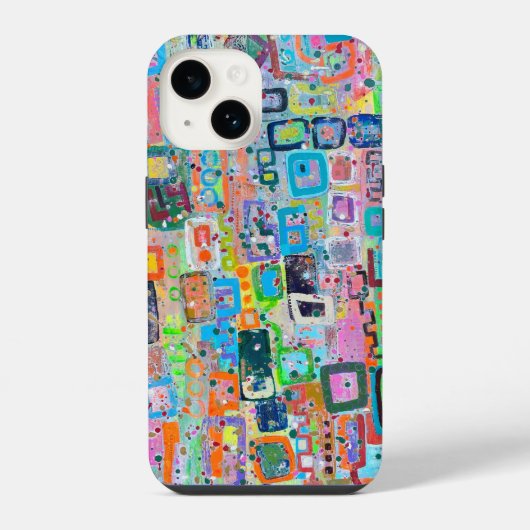 ブロックパーティー iPhone カーケース iPhoneケース (裏面)