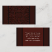 ブロックプリントの名刺 名刺 (正面/裏面)