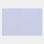 ブロックプリントストライプのラッピング紙(3) ラッピングペーパーシート (正面3)