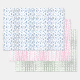 ブロックプリント動物ラッピングペーパー (3) ラッピングペーパーシート