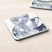 ブロックプリント2 コースター (左側)