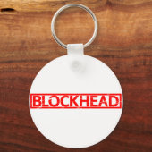 ブロックヘッドスタンプ キーホルダー (裏面)