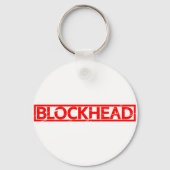 ブロックヘッドスタンプ キーホルダー (裏面)