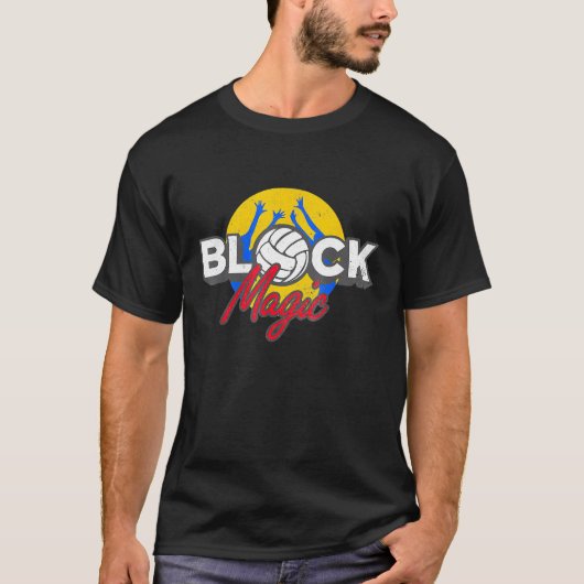 ブロックマジック バレーボール Tシャツ (正面)