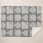 ブロックメイズパズルシェルパブランケット シェルパブランケット (正面(横))