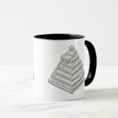 ブロックメイズパズルマグ マグカップ (正面右)