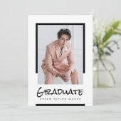 ブロックモダン大学院の写真の発表 招待状 (スタンド正面)