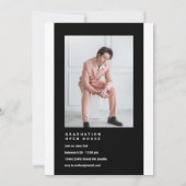 ブロックモダン大学院の写真の発表 招待状 (裏面)